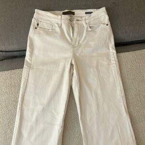 Judy Blue straight leg, beige colored jeans.